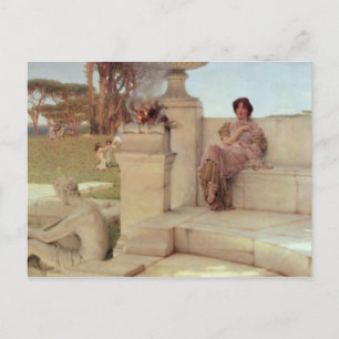 Cartão Postal Alma-Tadema A Voz da Primavera, 1908