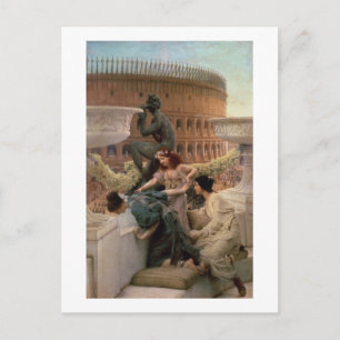 Cartão Postal Alma-Tadema Coliseu, 1896