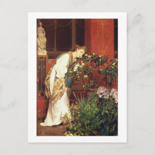 Cartão Postal Alma-Tadema No Peristilo, 1866