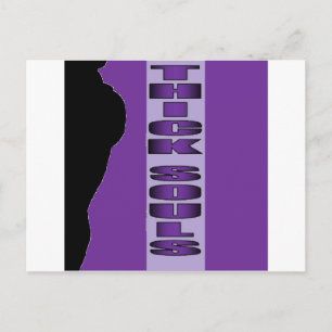 Cartão Postal almas grossas