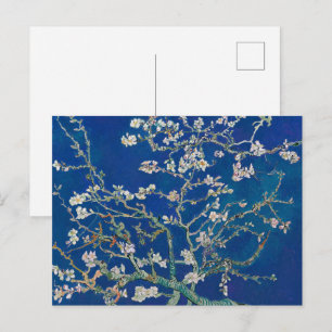 Cartão Postal Almond Bloom (Indigo) Van Gogh