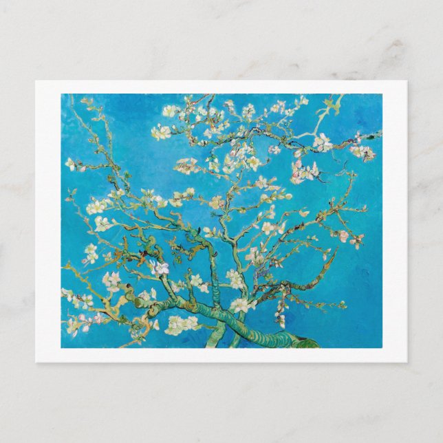 Cartão Postal Almond Blossom, Vincent van Gogh (Frente)