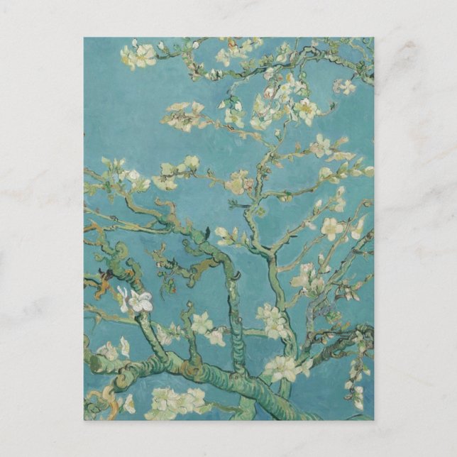 Cartão Postal Almond Blossom Vincent van Gogh 1890 (Frente)