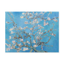Almond Blossoms Blue Vincent van Gogh Art Painting