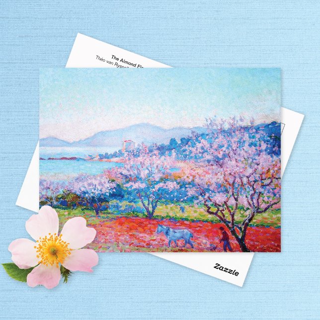 Cartão Postal Almond Flowers Orchard Théo van Ryszard selberghe (Criador carregado)