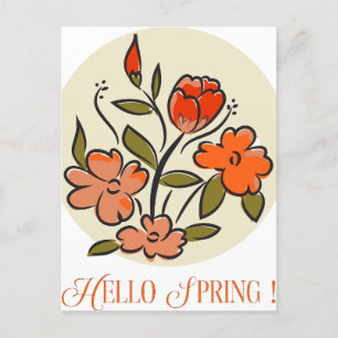 Cartão Postal Alô - Sinal de Primavera