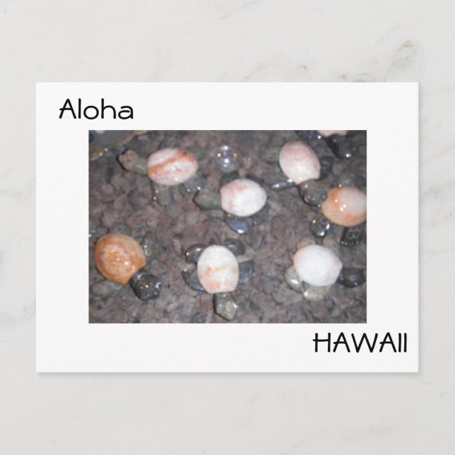 Cartão Postal Aloha (Frente)