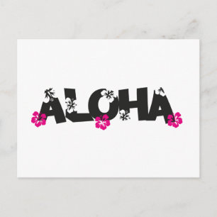 Cartão Postal Aloha