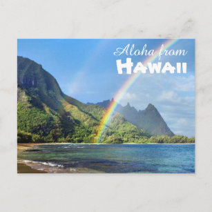 Cartão Postal Aloha do Havaí