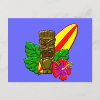 Cartão Postal Aloha Hawaii Surfer
