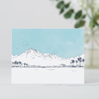 Cartão Postal Aloha Minimal