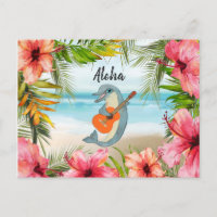 Aloha tropical pensando em você violão de golfinho