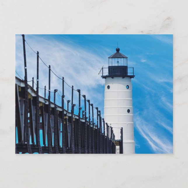 Cartão Postal Along Manistee (Frente)