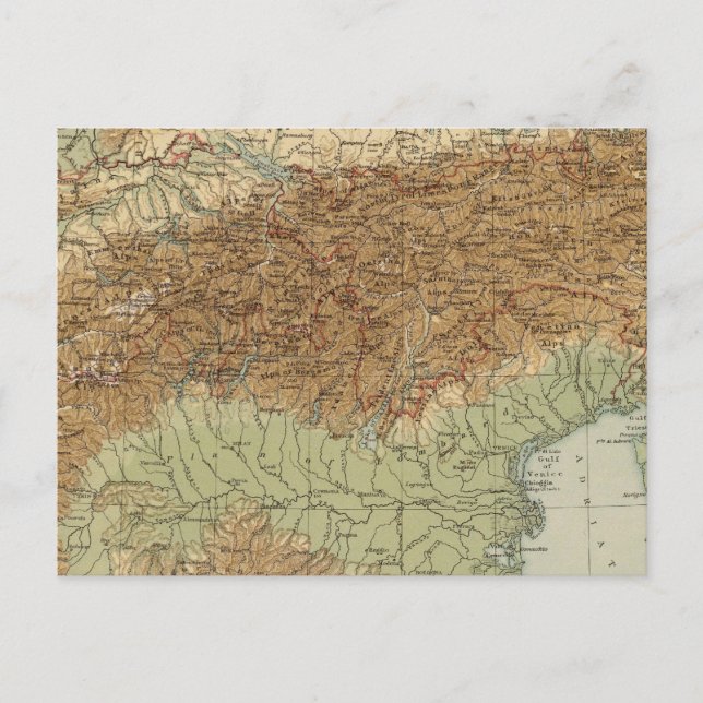 Cartão Postal Alpes (Frente)