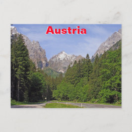 Cartão Postal Alpes Austríacos