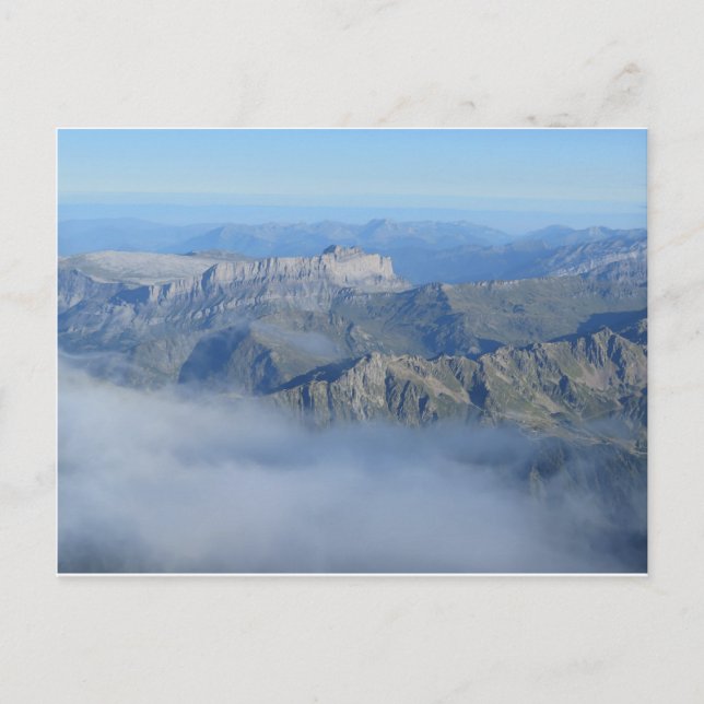 Cartão Postal Alpes Franceses (Frente)