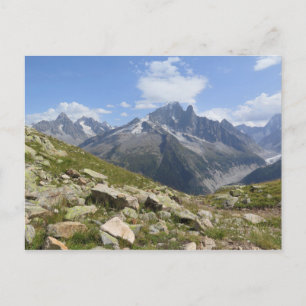 Cartão Postal Alpes Franceses Chamonix