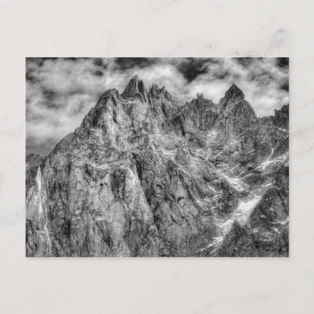 Cartão Postal Alpes Franceses Chamonix (Frente)