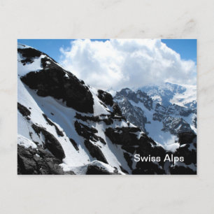 Cartão Postal Alpes suíços