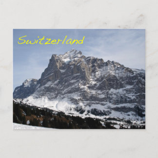 Cartão Postal Alpes suíços
