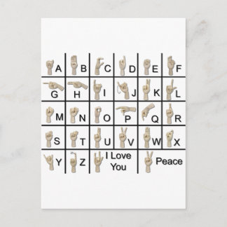 Cartão Postal Alphabet120710