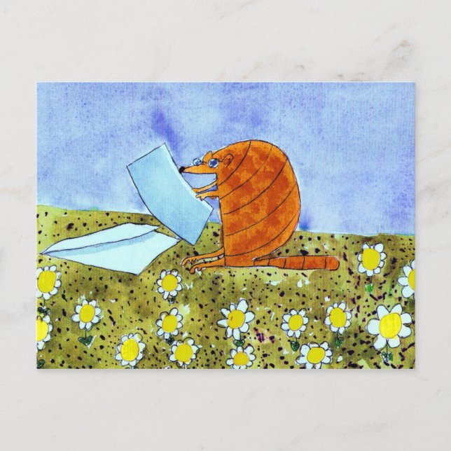 Cartão Postal Alphabet Fiesta Armadillo (Frente)