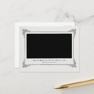 Cartão Postal Alphonse Allais, April Fools, Black, Abstrato Art