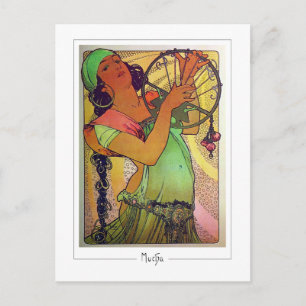 Cartão Postal Alphonse Mucha #108 - Cartão-postal de arte