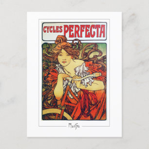 Cartão Postal Alphonse Mucha #140 - Cartão-postal de arte fino