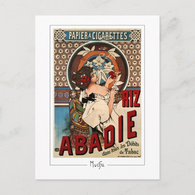 Cartão Postal Alphonse Mucha #339 - Cartão-postal de arte (Frente)