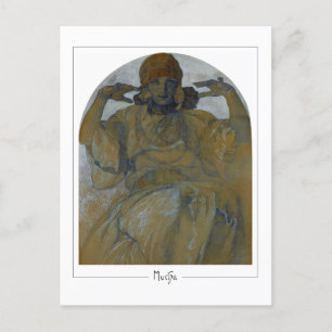Cartão Postal Alphonse Mucha #62 - Cartão-postal de arte
