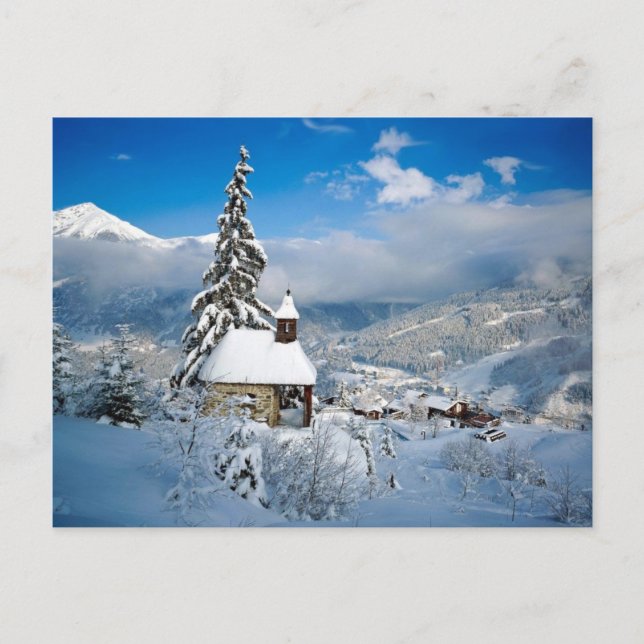 Cartão Postal Alpino (Frente)