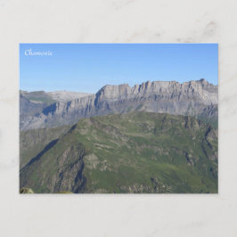 Cartão Postal Alps Franceses Chamonix