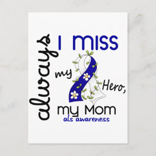 Cartão Postal ALS Sempre sinto falta da minha mãe 3