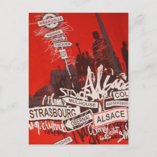 Cartão Postal Alsace -