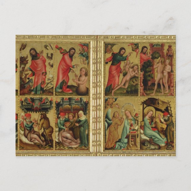 Cartão Postal Altar alto de Ruas Peter em Hamburgo (Frente)