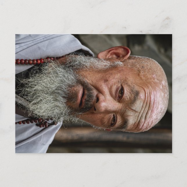 Cartão Postal Alter Chinesischer Mönch (Frente)