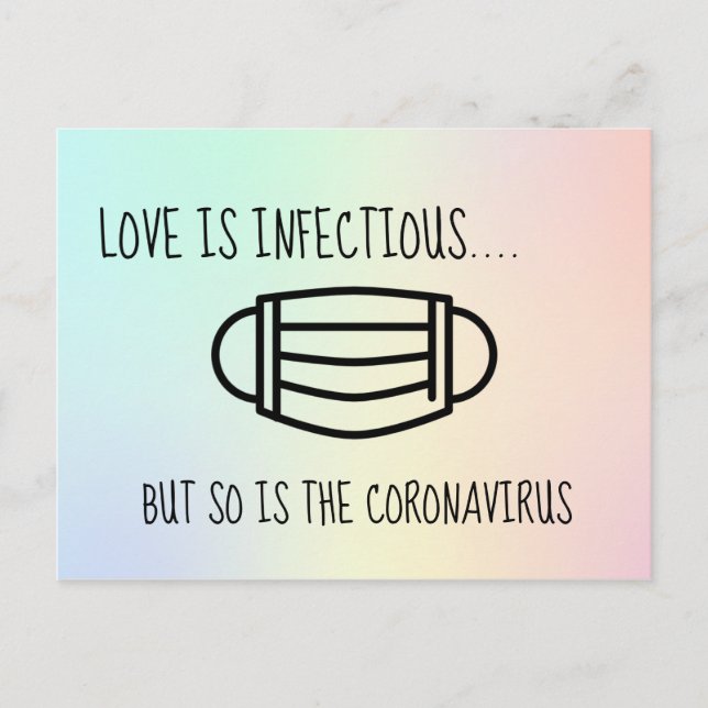 Cartão Postal Alteração de planos adiados ou cancelados (Frente)