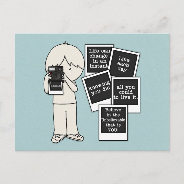 Cartão Postal Alteração em um Instante (Frente)