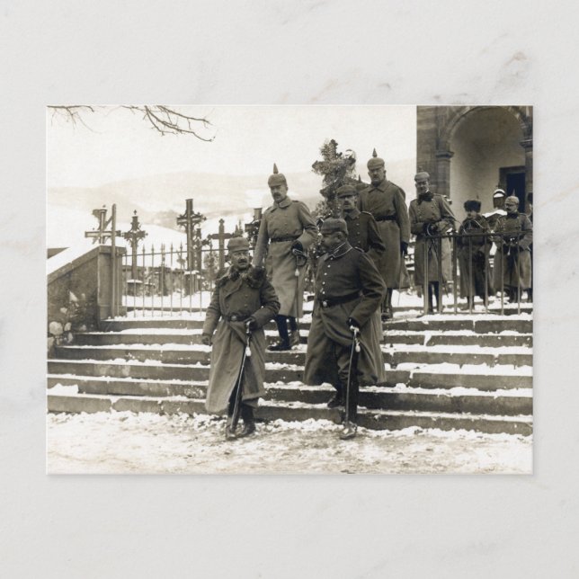 Cartão Postal Alto Comando alemão WI (Frente)