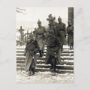 Cartão Postal Alto Comando Alemão WWI