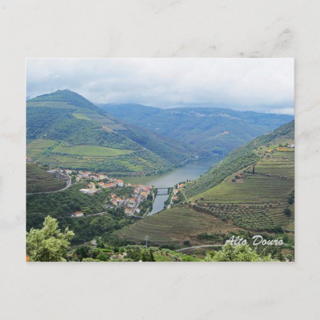Cartão Postal Alto Douro, Patrimônio Mundial da UNESCO Cartão-po (Frente)