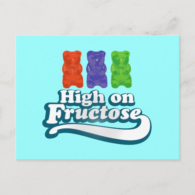 Cartão Postal Alto em Frutose (Frente)