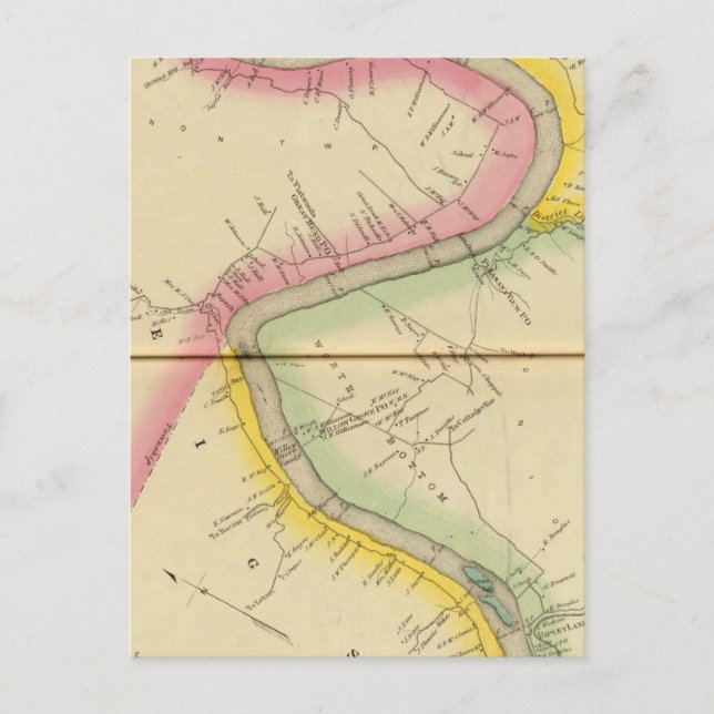 Cartão Postal Alto Rio Ohio e Vale 11 (Frente)