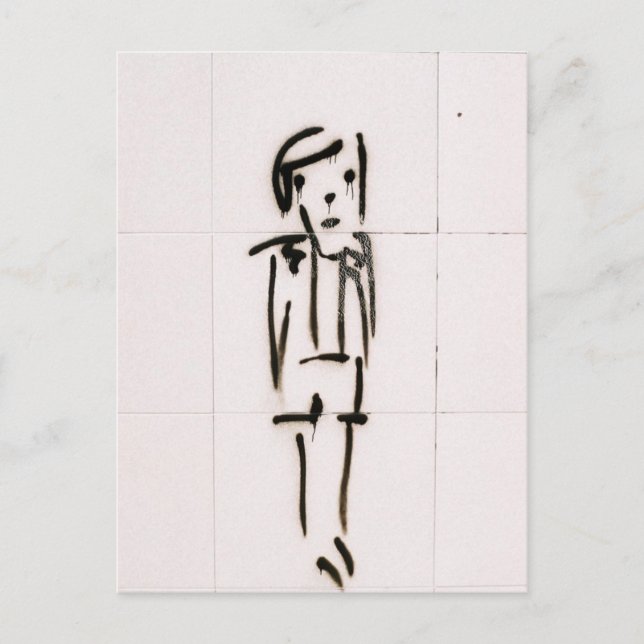 Cartão Postal Altura em Pé (Frente)