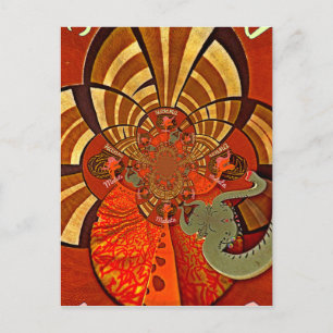 Cartão Postal Alturas Impressionantes: Linda Girafa Africana Eng