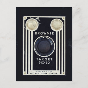 Cartão Postal Alvo de navegação da câmera retrorreflectora.