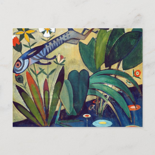 Cartão Postal Amadeo de Souza Cardoso Salto do Coelho (Frente)