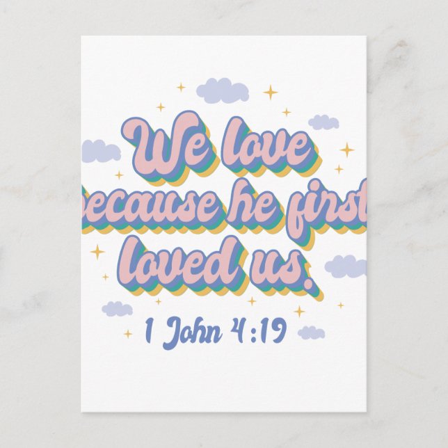 Cartão Postal Amado além da medida (Frente)