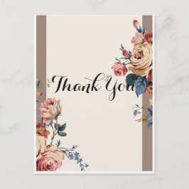 Cartão Postal amado Obrigado